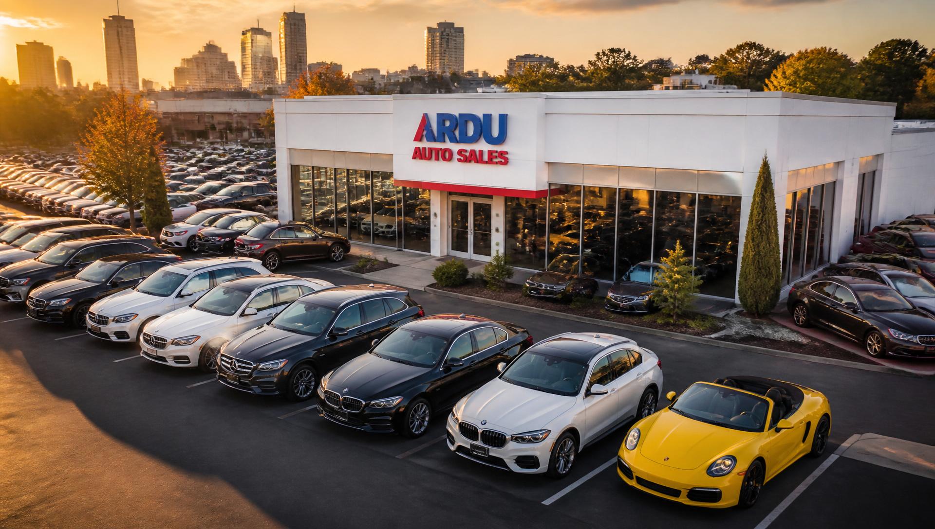 RDU Auto Sales dealership lot in Raleigh, NC